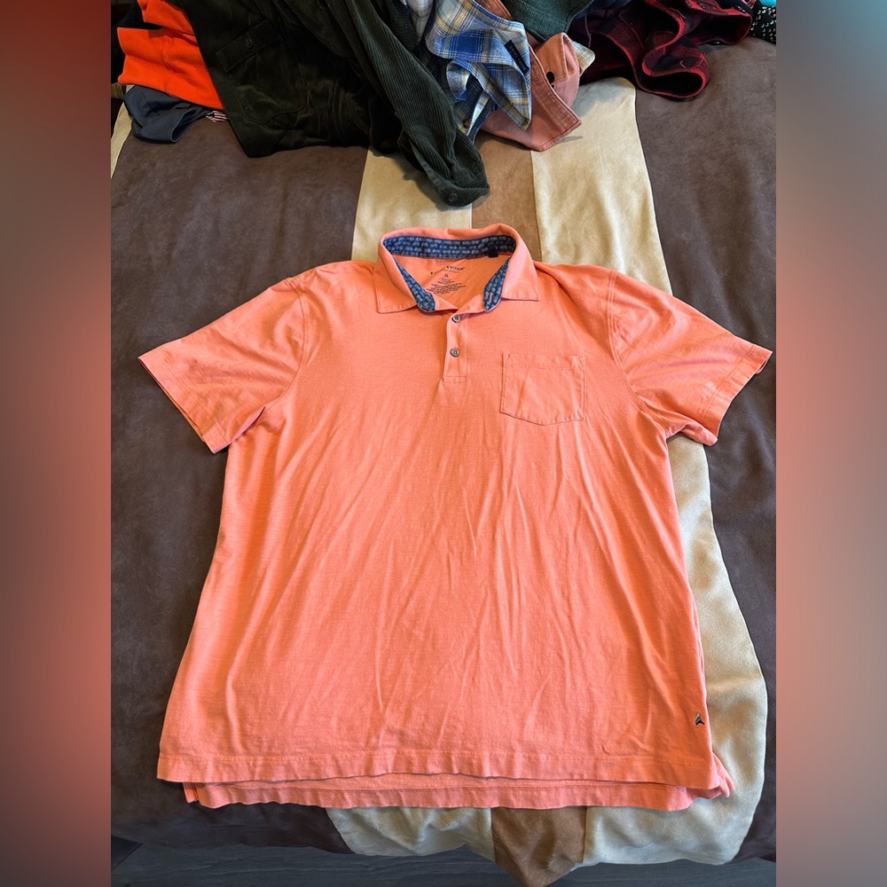 Tailor Vintage men’s polo size XL orange-peach unworn